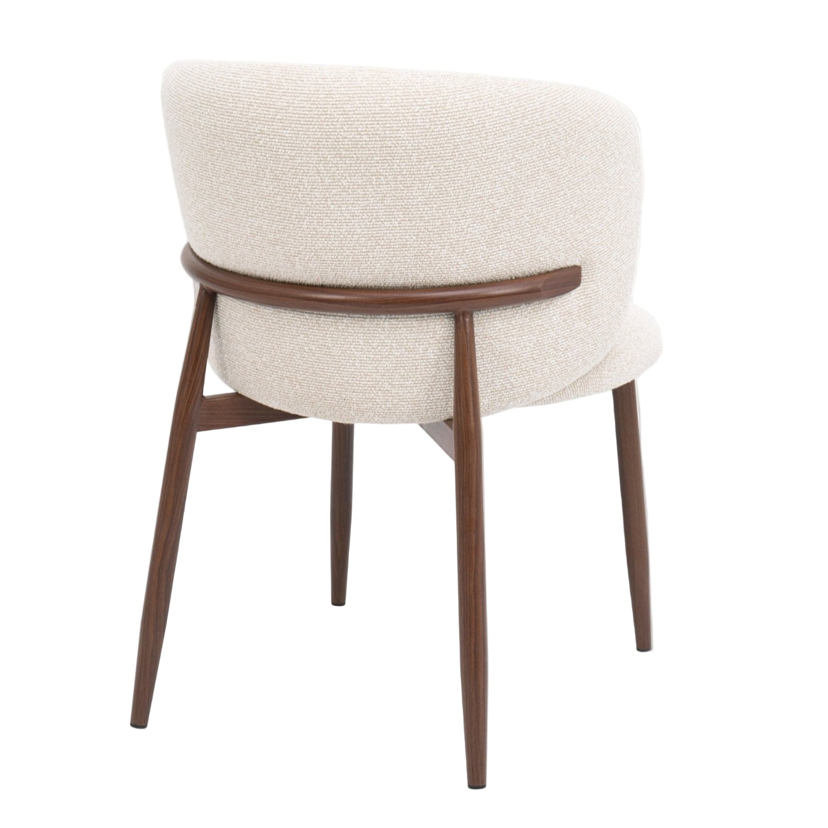 Silla de comedor nórdica Celia tapizada - Vintahome