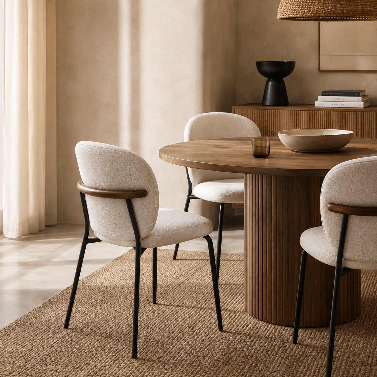 Silla de comedor nórdica Dina - Vintahome
