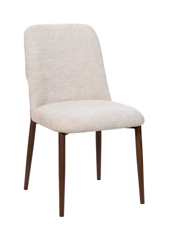 Silla de comedor nórdica Toulouse beige - Vintahome