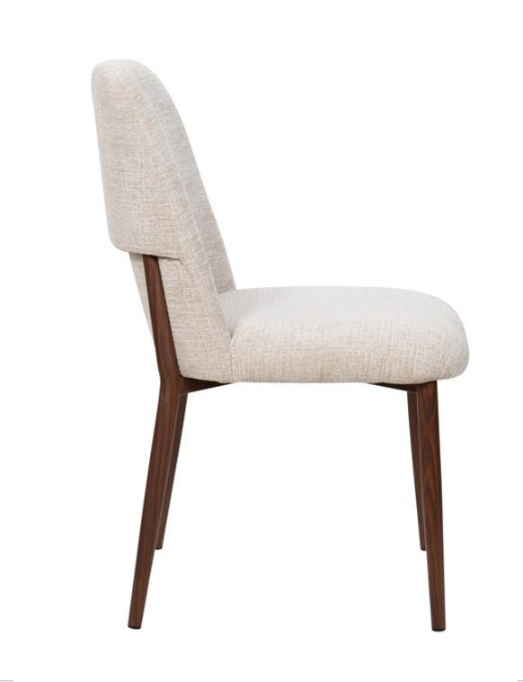 Silla de comedor nórdica Toulouse beige - Vintahome