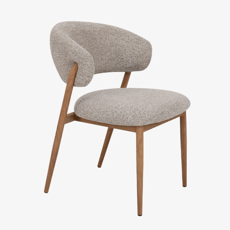 Silla de comedor Nova Nordic Rosewood - Vintahome