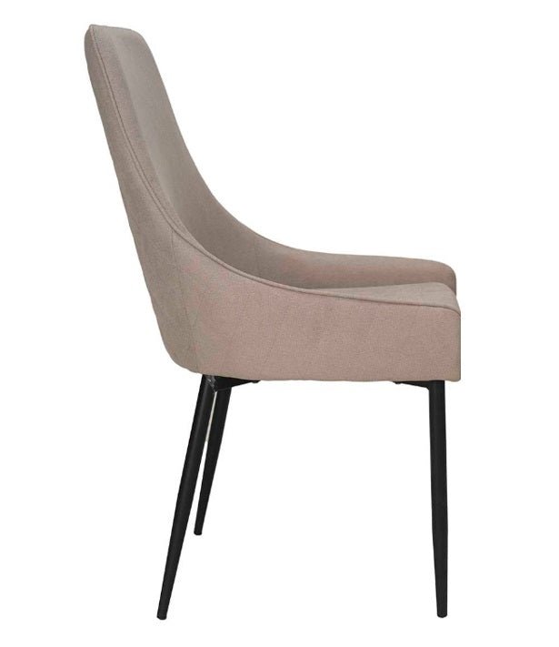 Silla de comedor tapizada Katia
