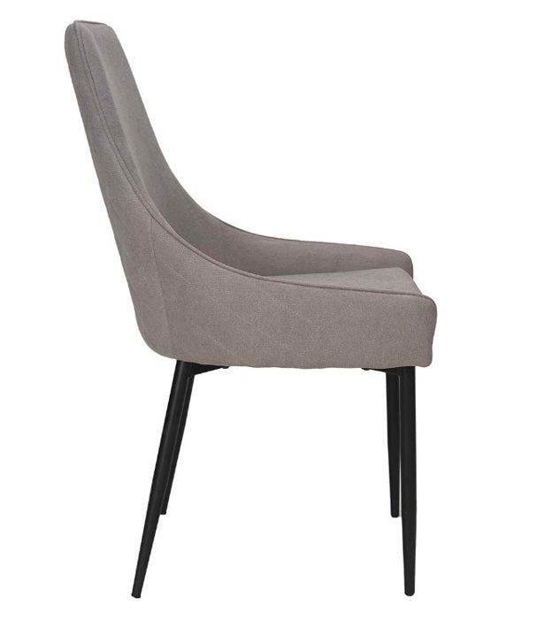 Silla de comedor tapizada Katia