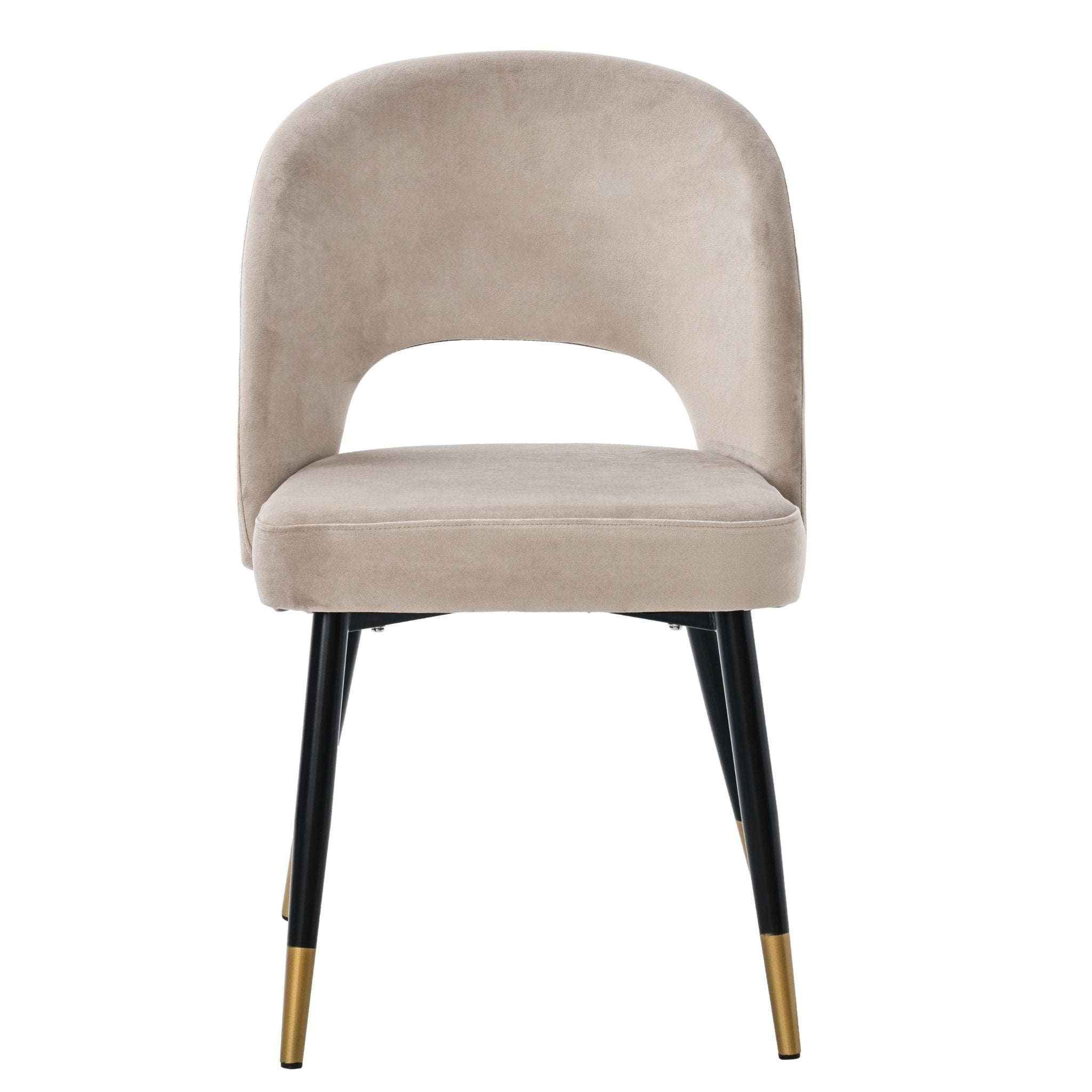 Silla de comedor terciopelo Mavi - Vintahome