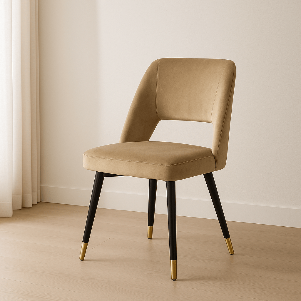 Silla de comedor Zaima Terciopelo - Vintahome