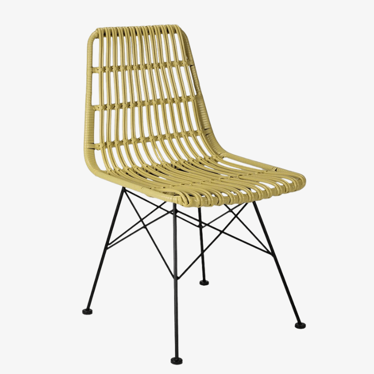 Chaise de terrasse en rotin Talsi - Vintahome