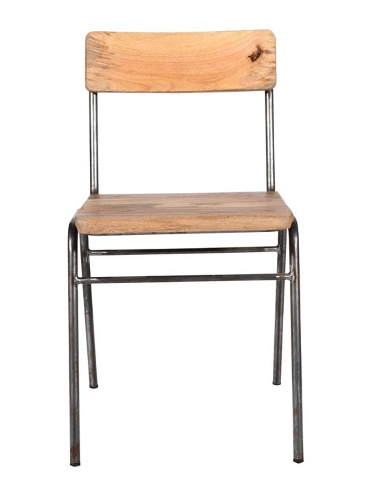 Chaise industrielle en manguier Kaly
