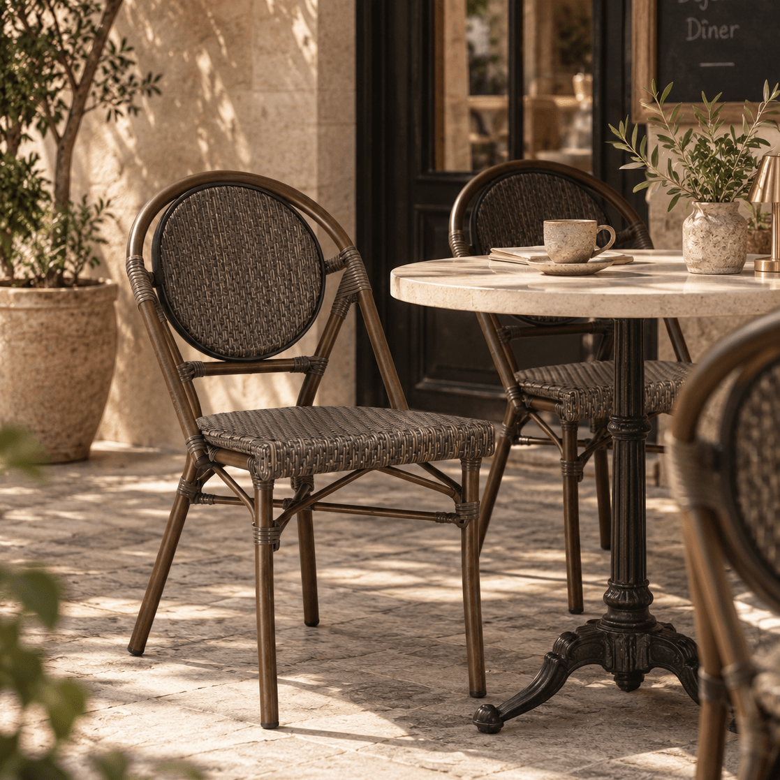 Silla parisina Calais moka - Vintahome