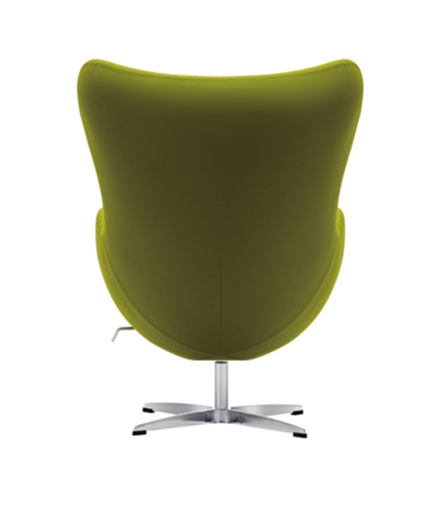 Silla EGG chair tapizado Lana verde