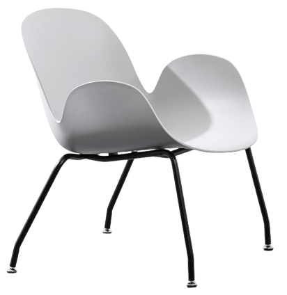 Sillón de sala de espera polipropileno Danna - Vintahome