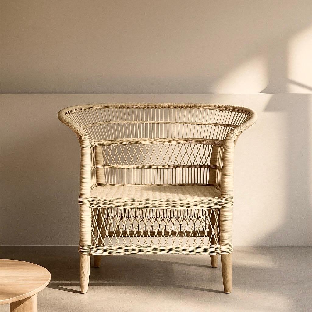 Sillón ratán natural Thai - Vintahome