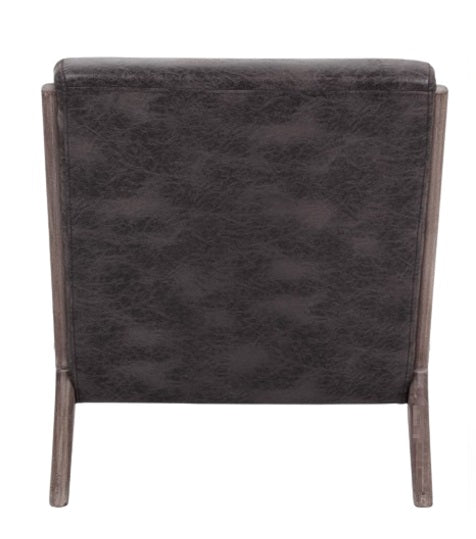 Fauteuil vintage en tissu vieilli Miño - Vintahome