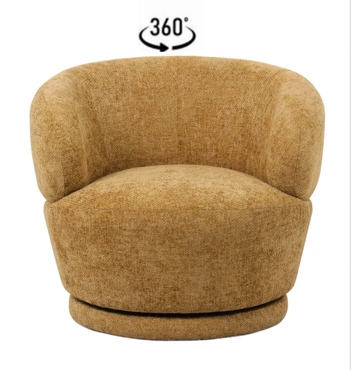 Fauteuil pivotant en chenille Manises