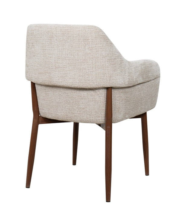 Noordse diner fauteuil toulouse beige