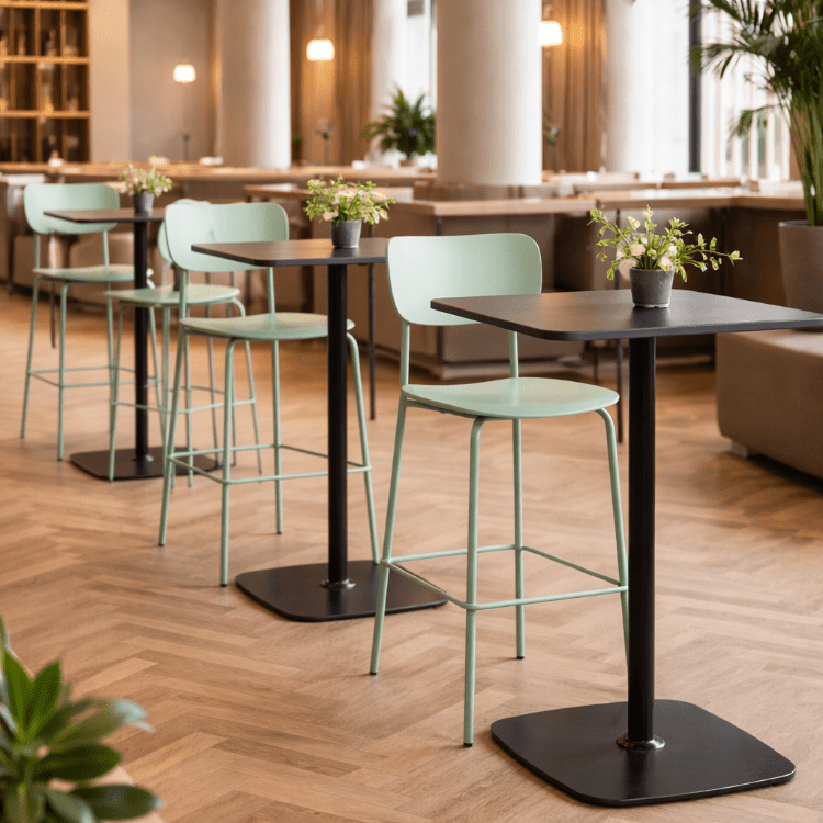 Taburete de bar apilable Minerva - Vintahome