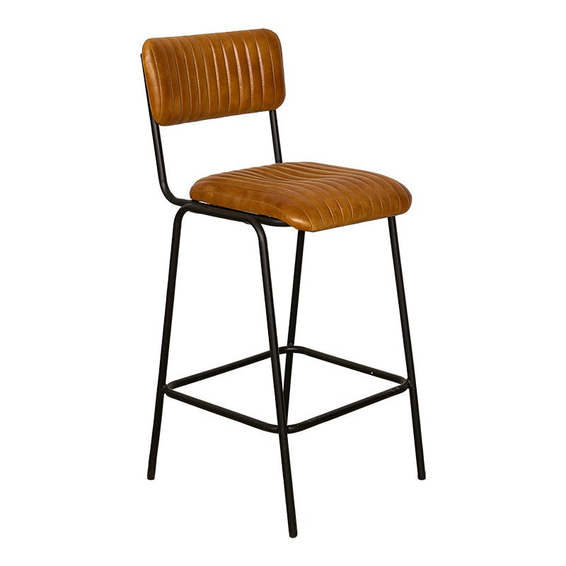 Taburete de bar Sidney cuero - Vintahome