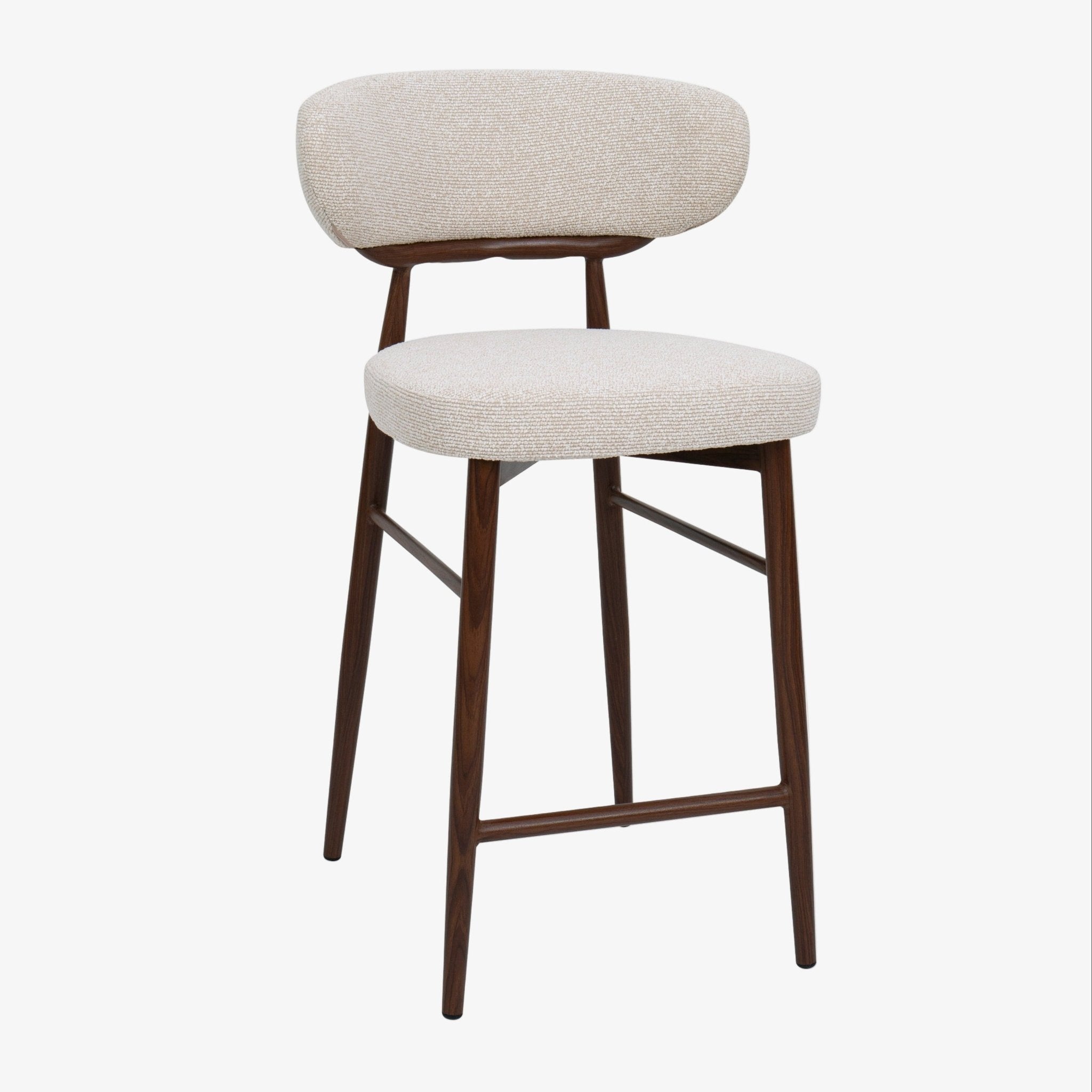 Taburete de cocina Scandiwood nogal - Vintahome