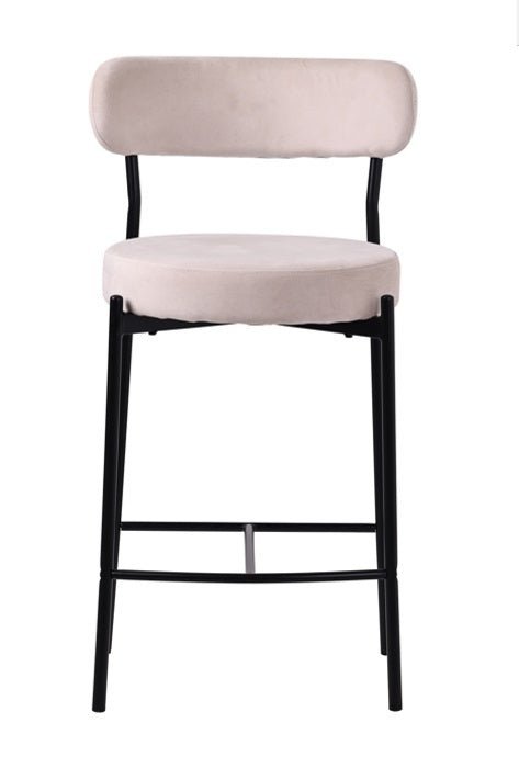 Taburete nórdico Matis Terciopelo 65cm - Vintahome