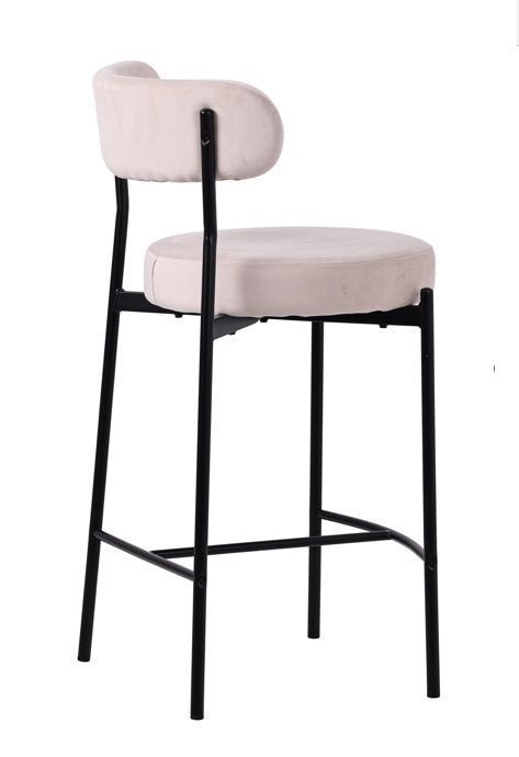 Taburete nórdico Matis Terciopelo 65cm - Vintahome