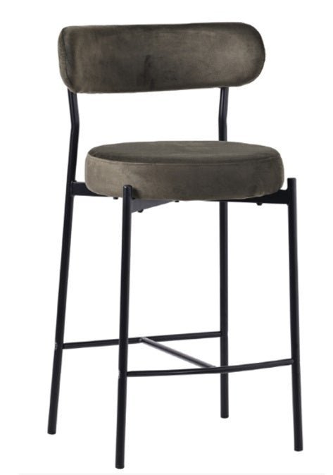 Taburete nórdico Matis Terciopelo 65cm - Vintahome