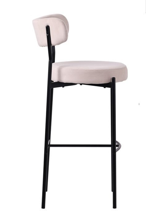 Taburete nórdico Matis Terciopelo 75cm - Vintahome