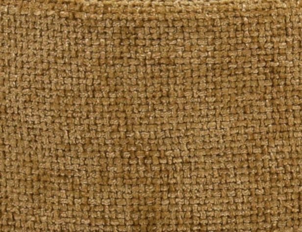 Taburete puff redondo bajo Amos mostaza - Vintahome
