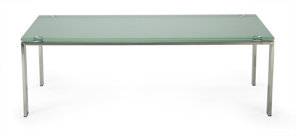 Table basse Artic 120x60 cm verre