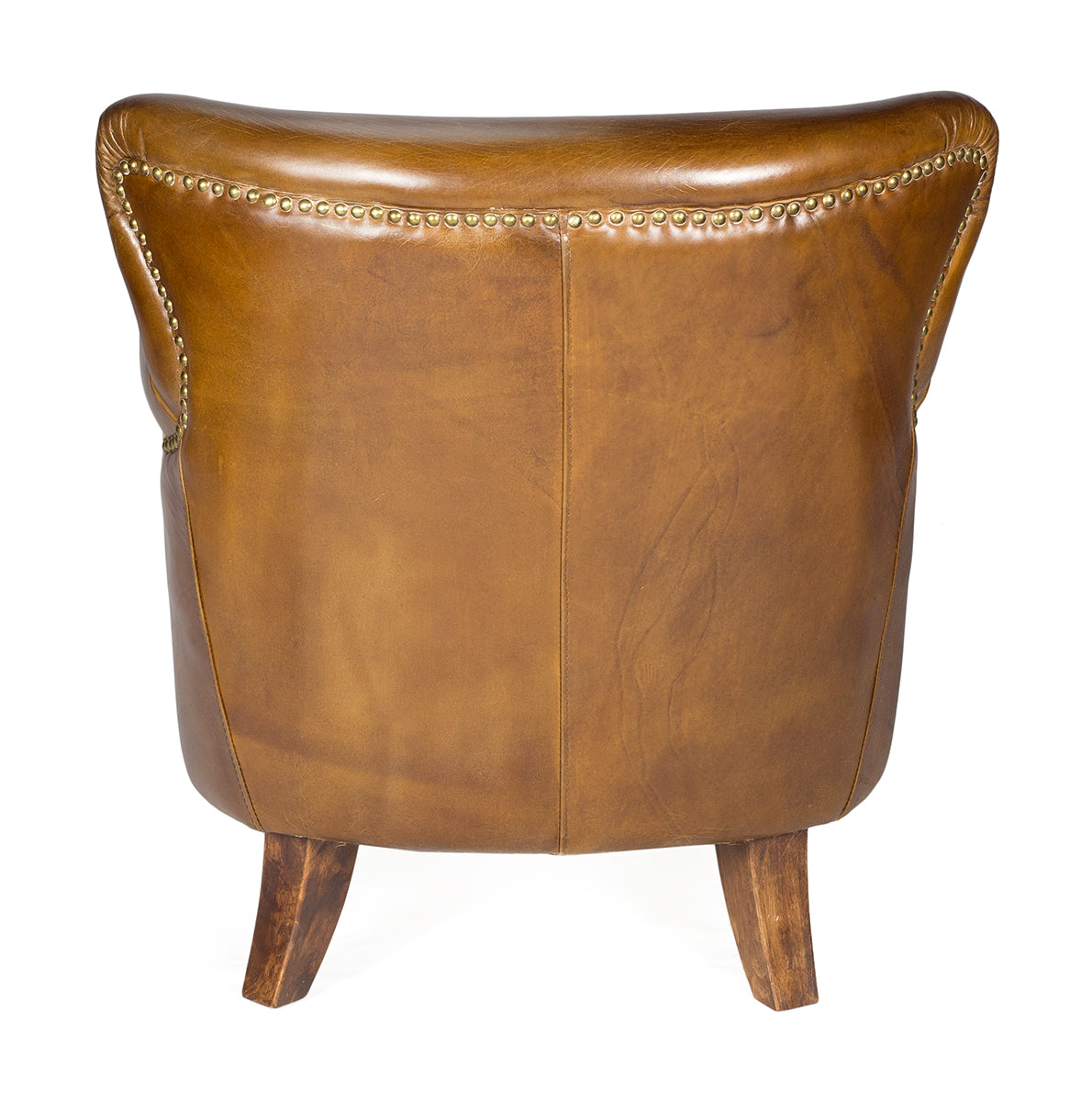 Londense huid vintage fauteuil