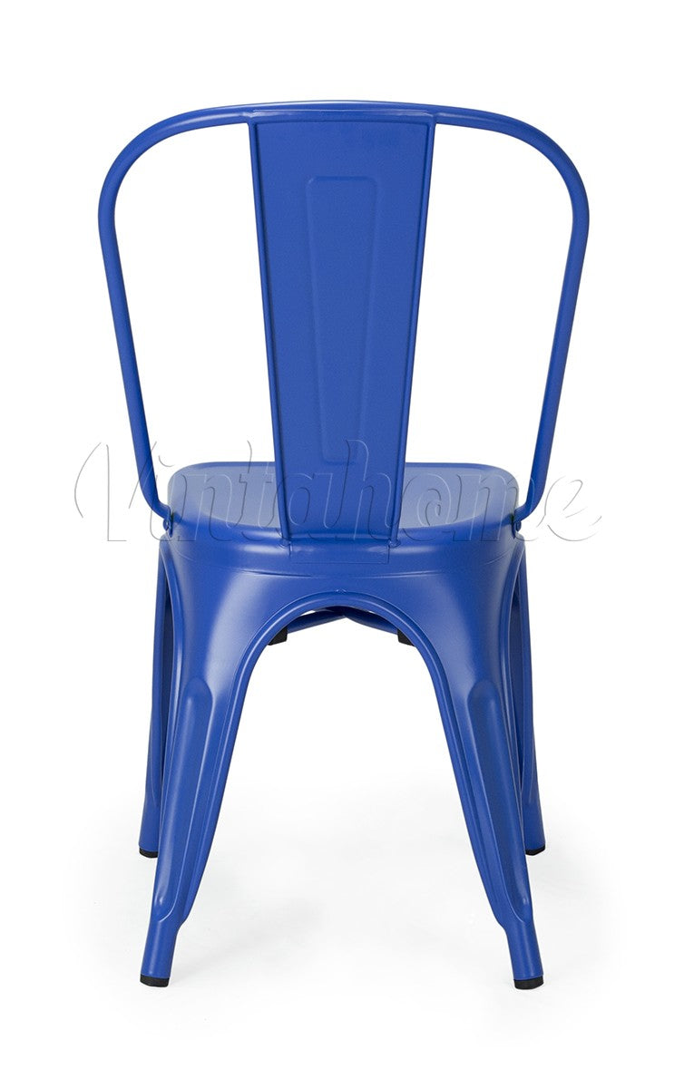Silla Tolix Mate - Comprar silla de diseño azul

