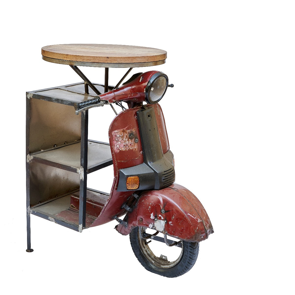 Table mange-debout scooter vintage