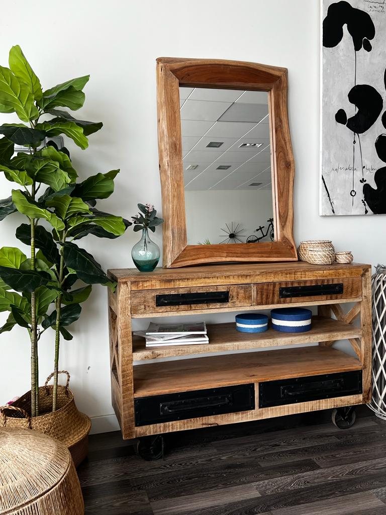 Comprar Espejos grandes de madera natural reciclada