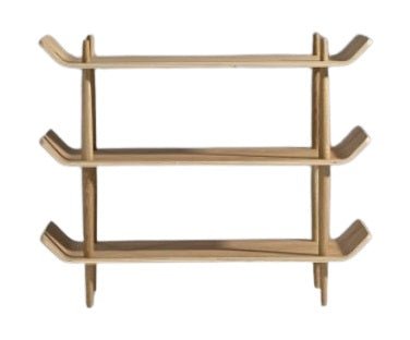 Nordisches Holzregal -Duo Mini