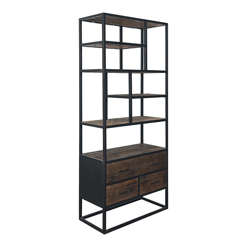 Compre Estantería de Madera de Mango Reciclada