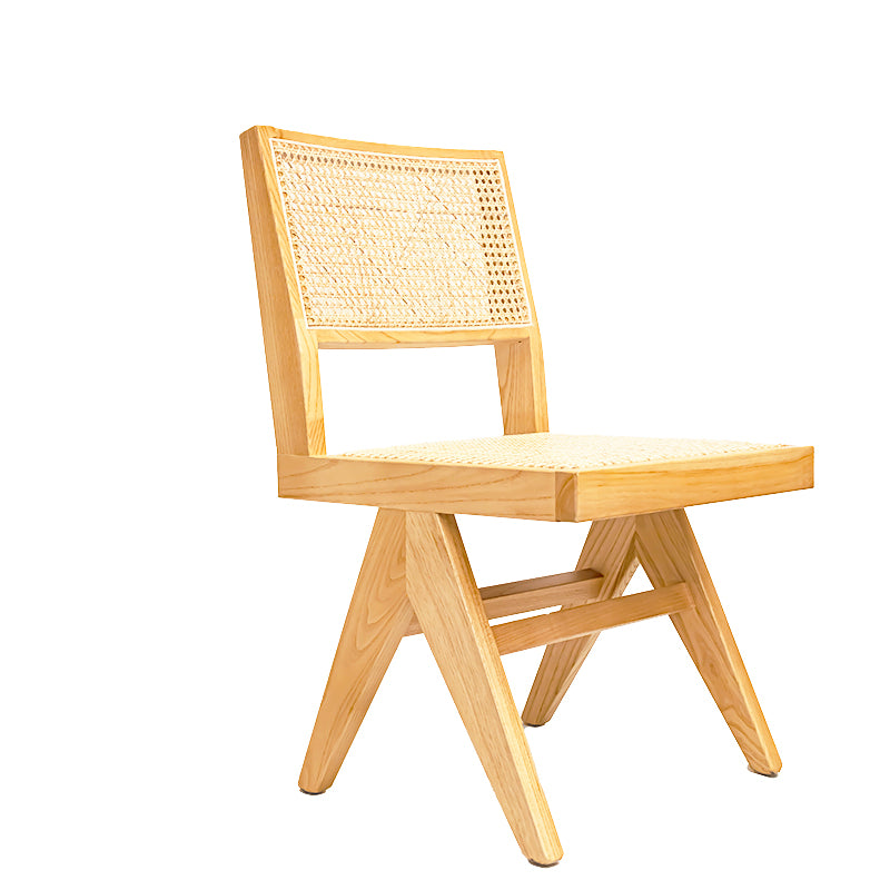 Compre réplicas de sillas de comedor de caña Pierre Jeanneret
