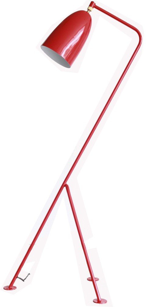 Lámpara  de pie  diseño Rosman - Vintahome
#color_Rojo