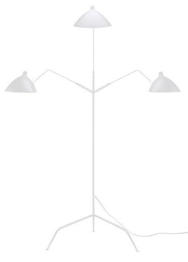 Lámpara de pie diseño Sergi triple - Vintahome
#color_Blanco