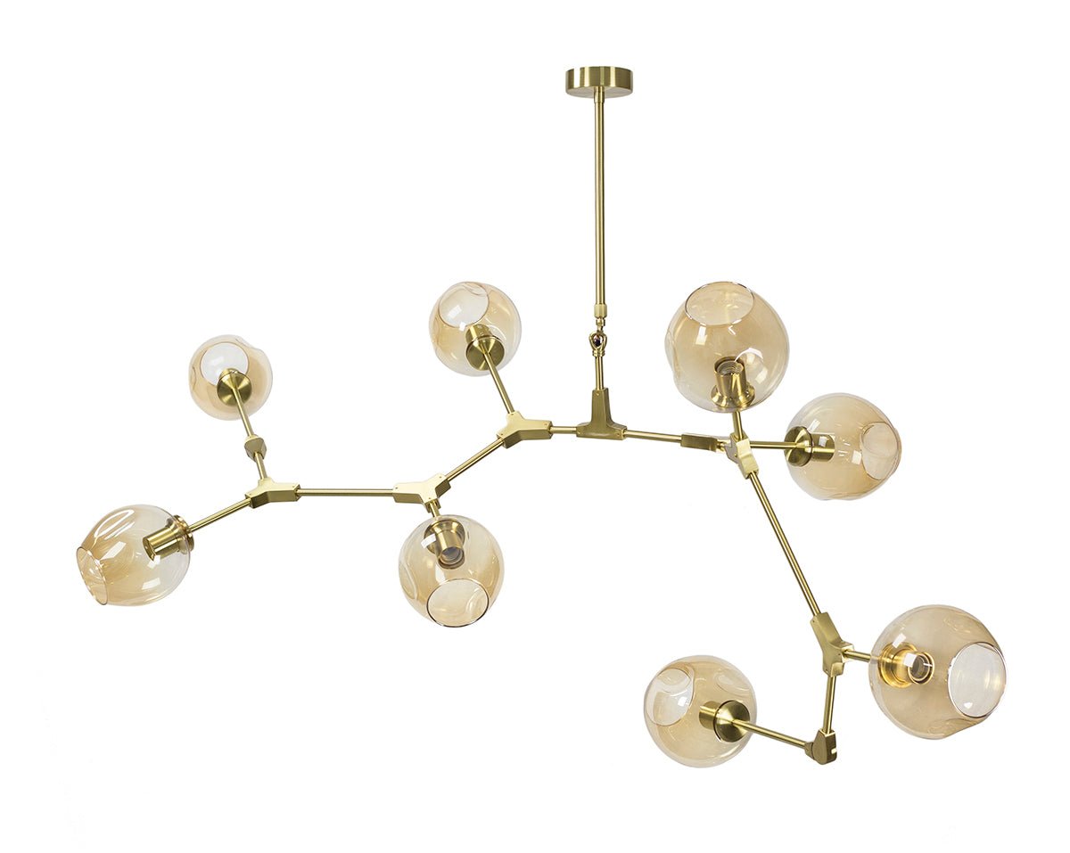 lámpara de techo lindsey 8 chandelier