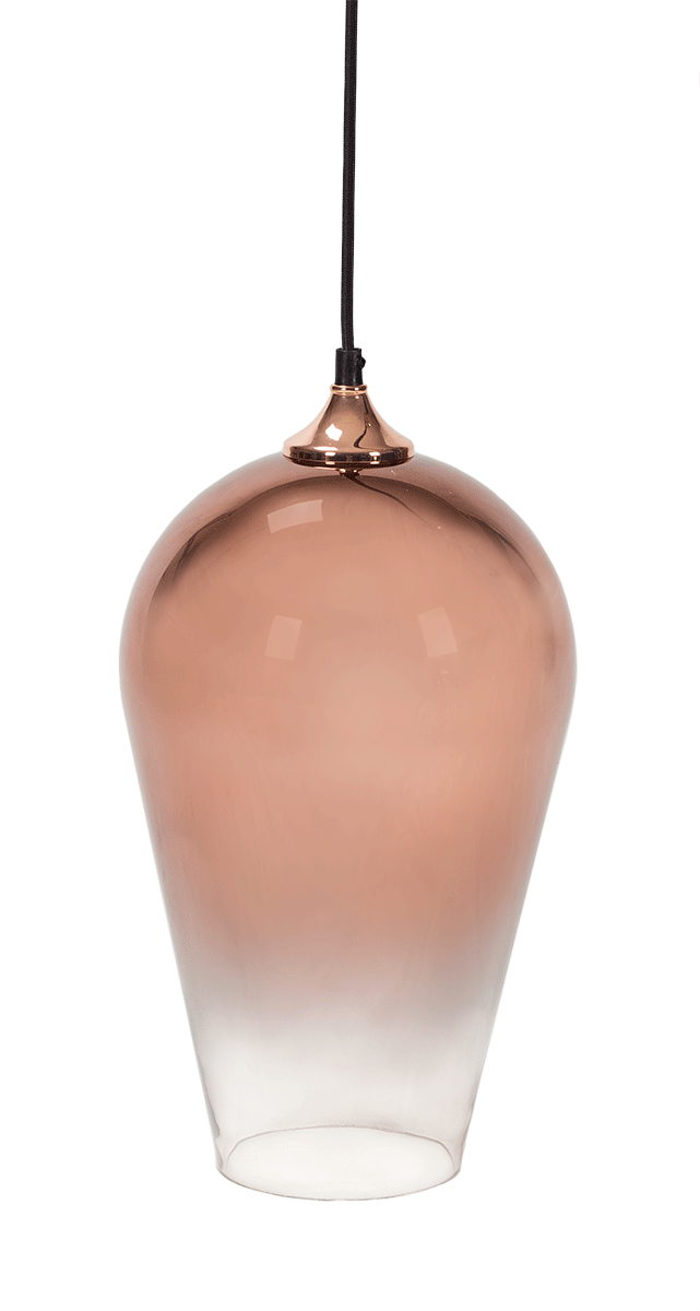 Lámpara de techo cristal Lágrima - Vintahome