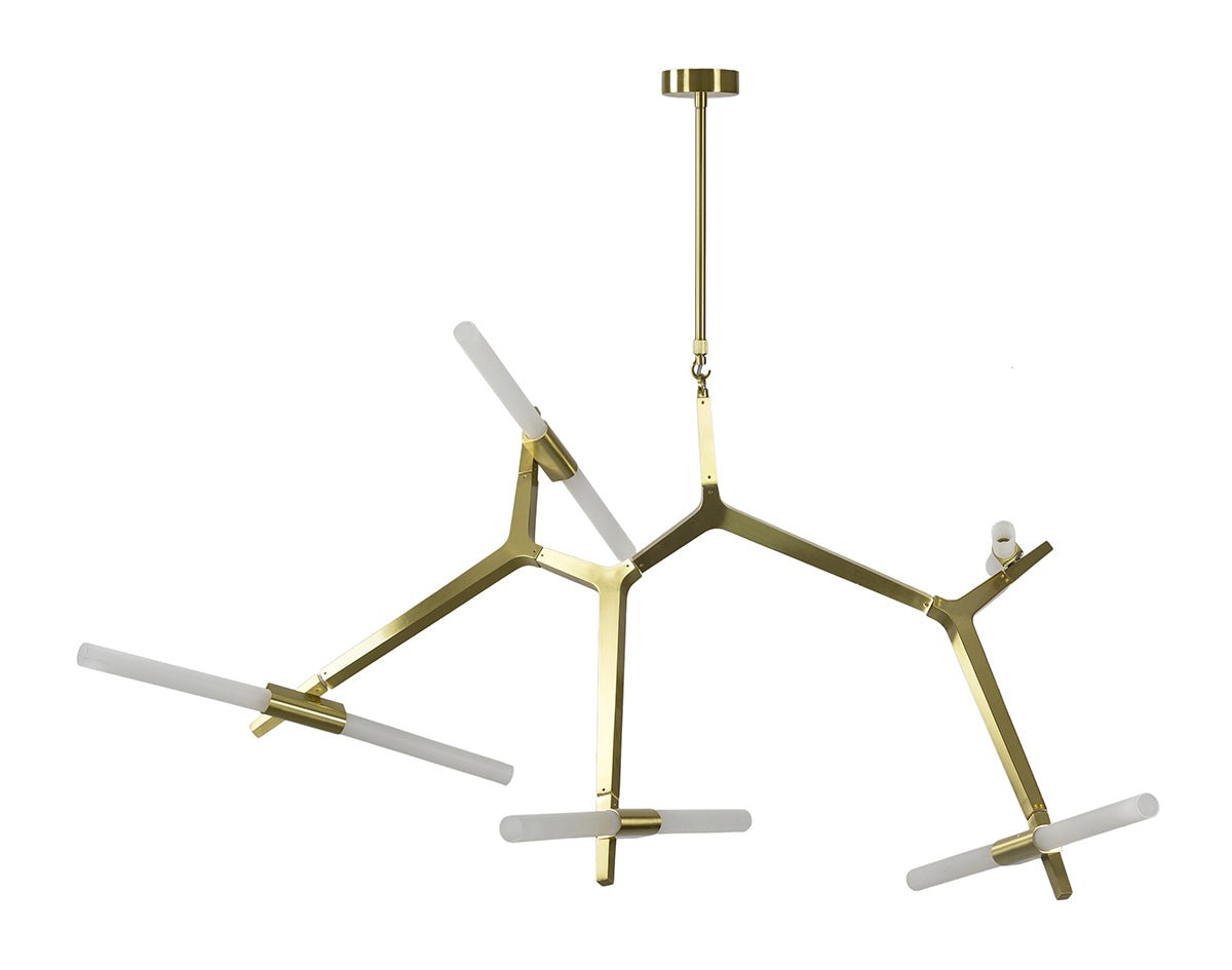 Lámpara de techo Odin 10 - Lámpara de techo de diseño
#color_Oro