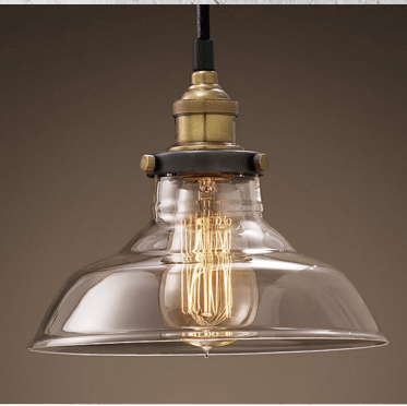 Candeeiro de teto de cristal vintage