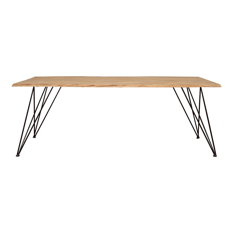 Table à manger en bois d'acacia 200X90 Genève