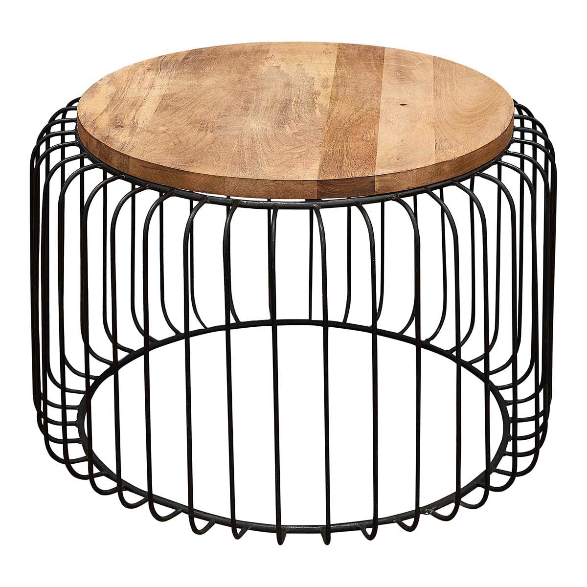 Mesa de centro de acero Rodius