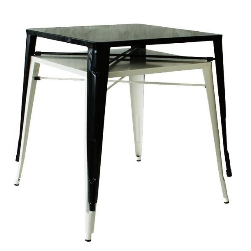 Mesa de comedor industrial apilable Tolux - Vintahome
#color_Blanco