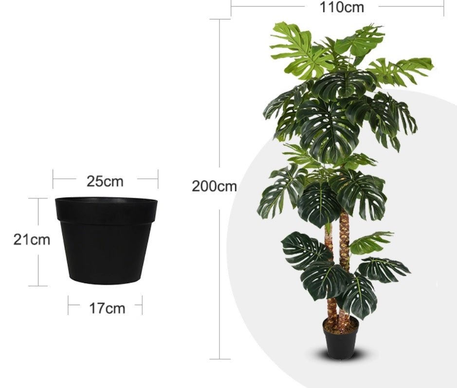 Planta artificial Monstera Philo H220 - Vintahome