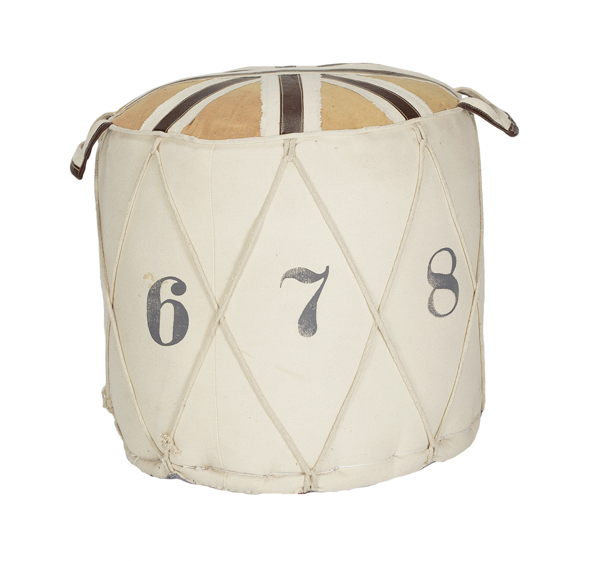 Puff vintage redondo Sanz - Vintahome