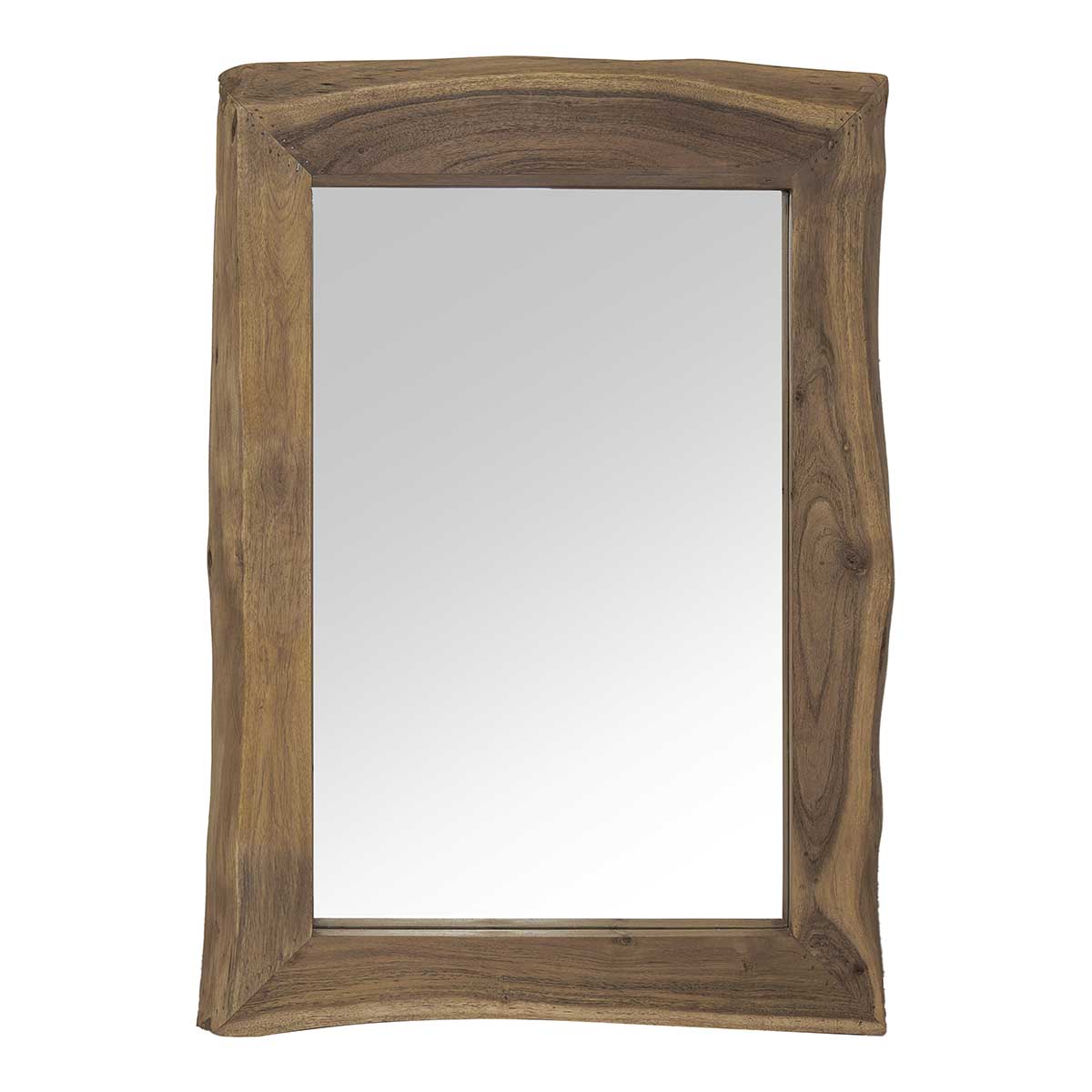 Espejo con marco de madera Rasi