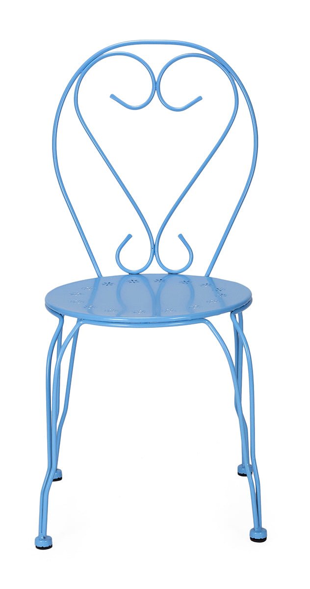 Silla de bistró de terraza Cuore - Comprar sillas de bistró parisinas
#color_Azul