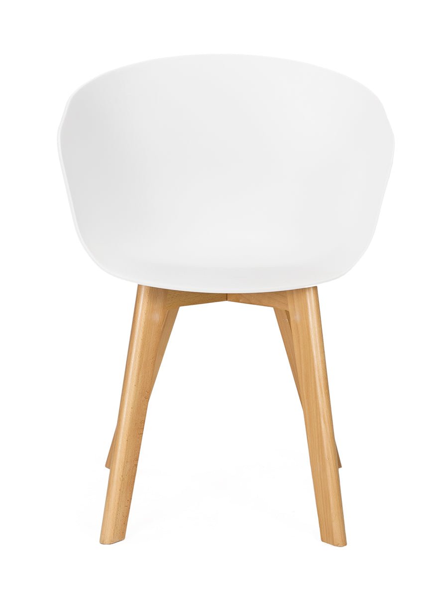 Silla de comedor nórdica Eslovenia - Comprar silla de comedor de fácil limpieza
#color_Blanco