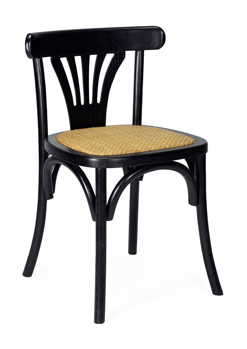 Silla  estilo Thonet Lorens  - Comprar silla de diseño de muebles
#color_Negro