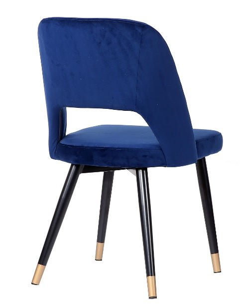 Cadeira de jantar Zaima azul